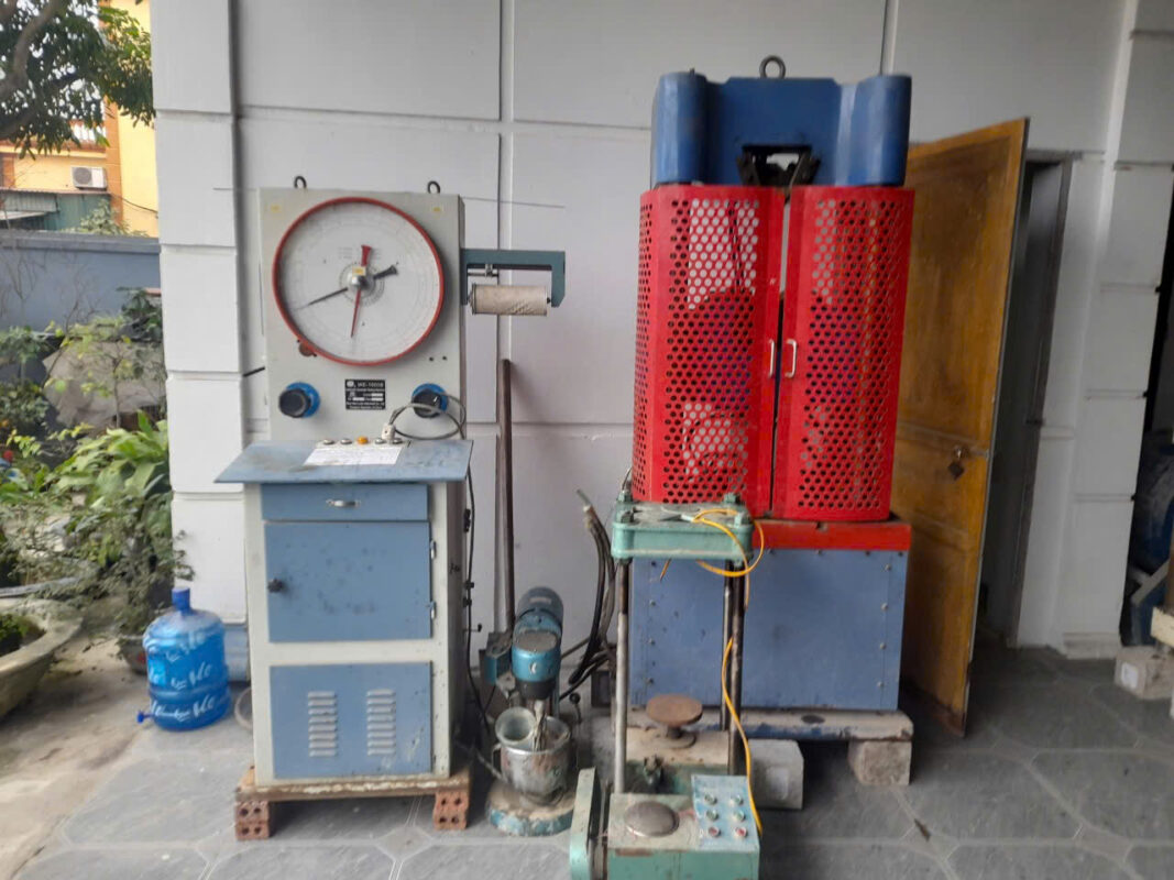 Dự án thí nghiệm vật liệu xây dựng